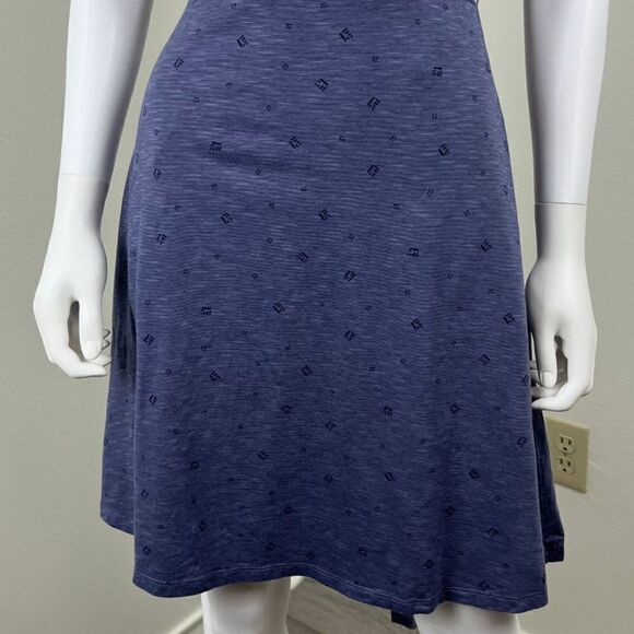 Toad & Co Womens Size M Cue Blue Cotton Sleeveless Pullover Mini Dress Athletic - Picture 4 of 15